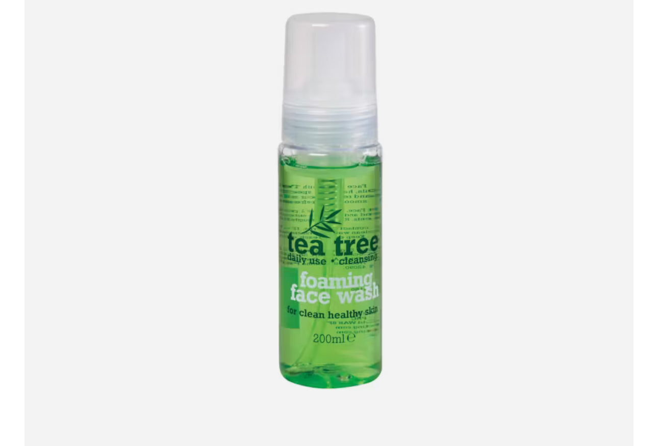 Tea tree foaming cleanser