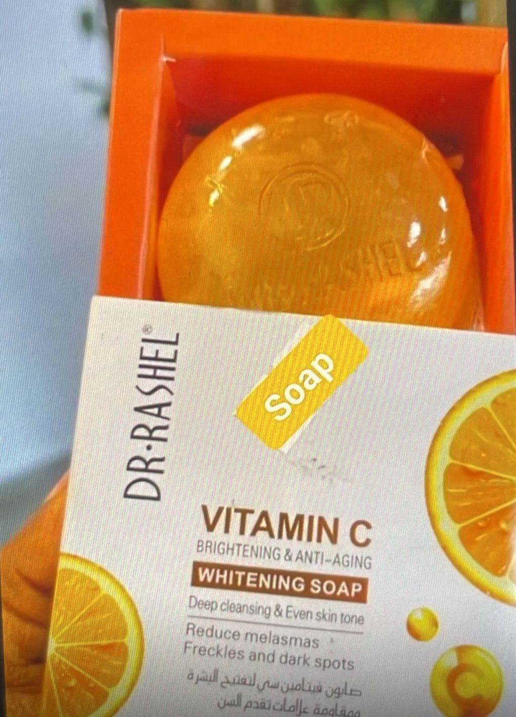 Dr. Rashel Vitamin C Brightening & Anti-Aging Whitening Soap